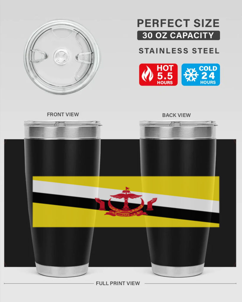 Brunei 173#- world flags- Tumbler
