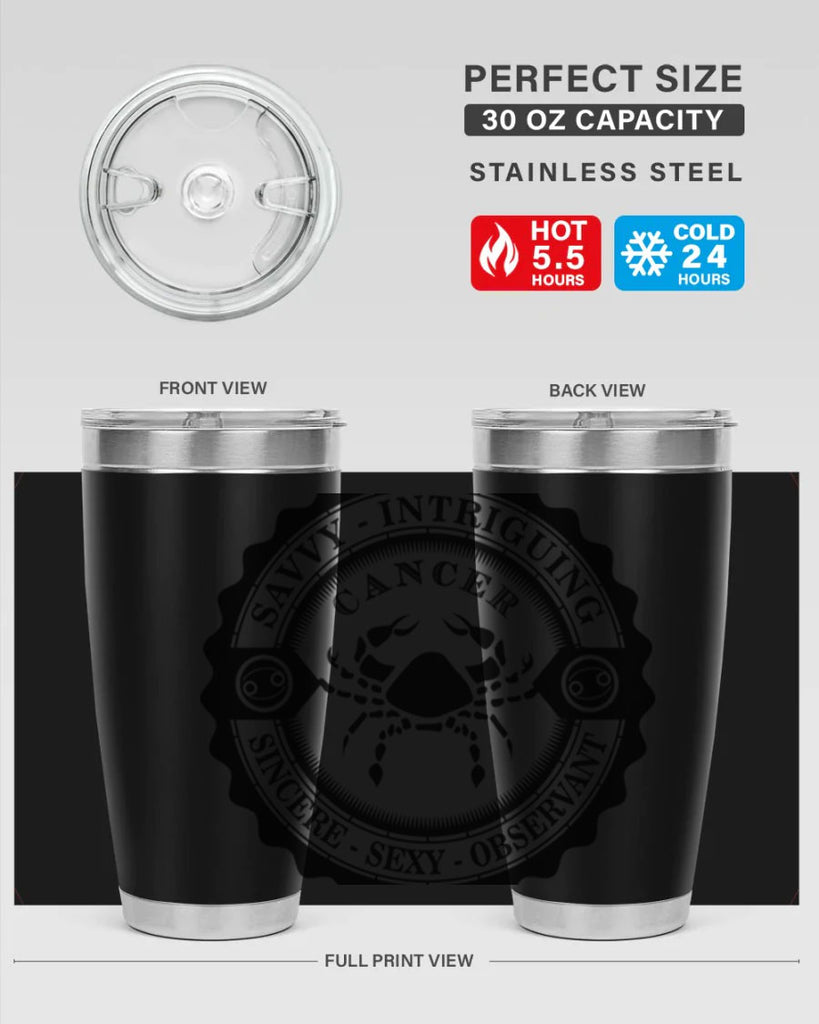 Cancer 15#- zodiac- Tumbler