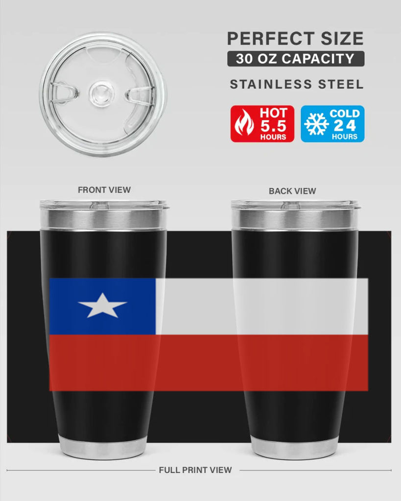 Chile 163#- world flags- Tumbler