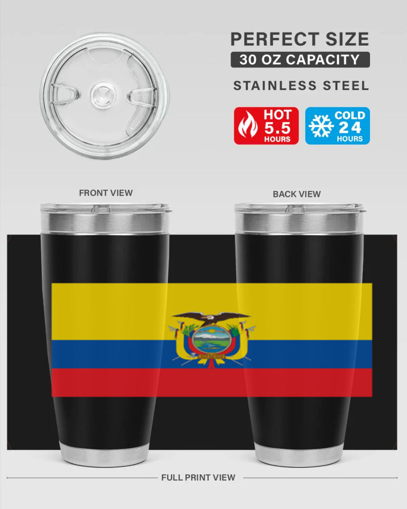 Ecuador 147#- world flags- Tumbler