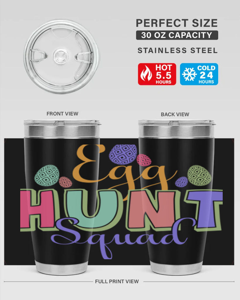 Egg hunt squad130#- spring- Tumbler
