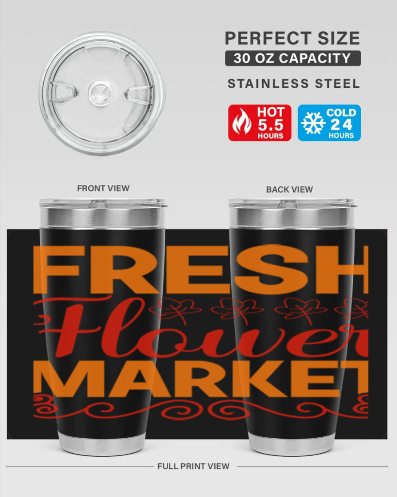 Fresh flower market 143#- spring- Tumbler