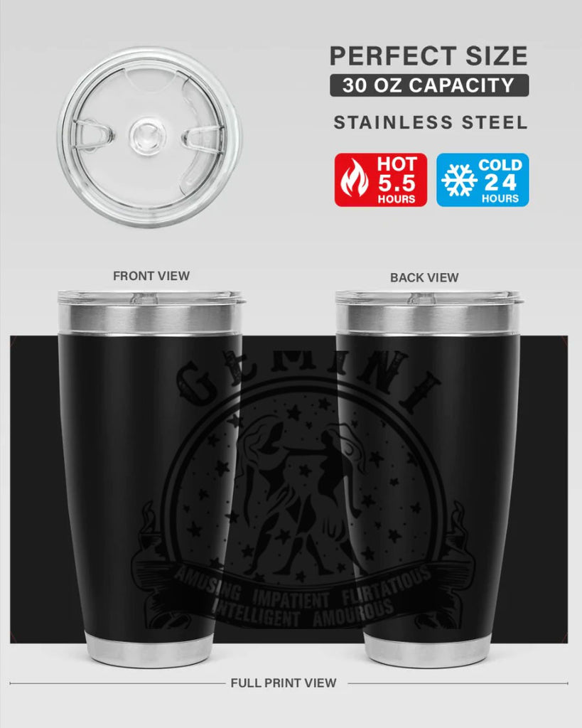 Gemini 9#- zodiac- Tumbler