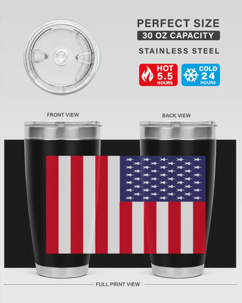 Grunge Flag 53#- Us Flags- Tumbler