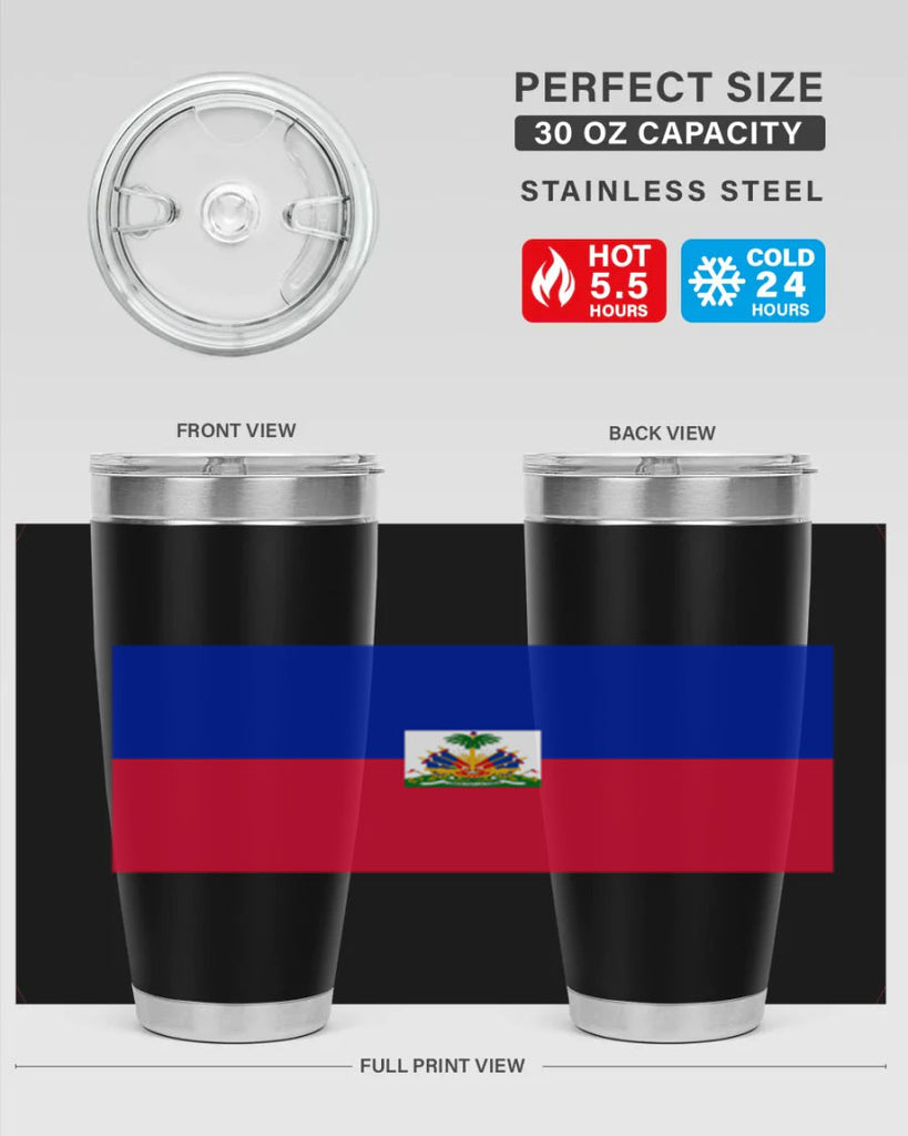 Haiti 125#- world flags- Tumbler
