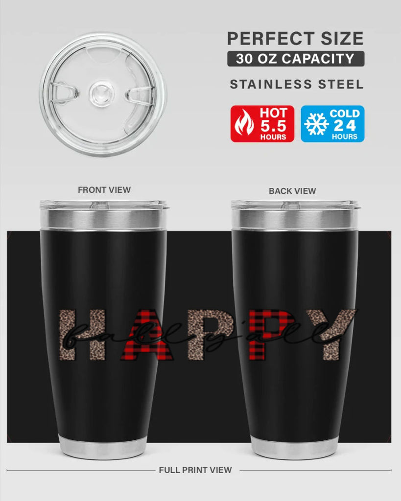 Happy Fall Y all 228#- fall- Tumbler