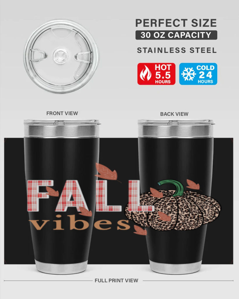 Happy Thanksgiving 252#- fall- Tumbler