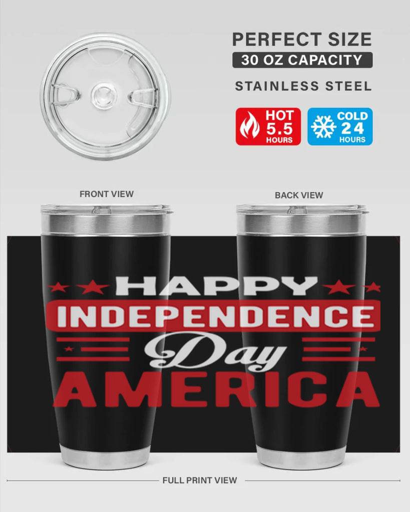 Happy independece day America Style 103#- Fourt Of July- Tumbler