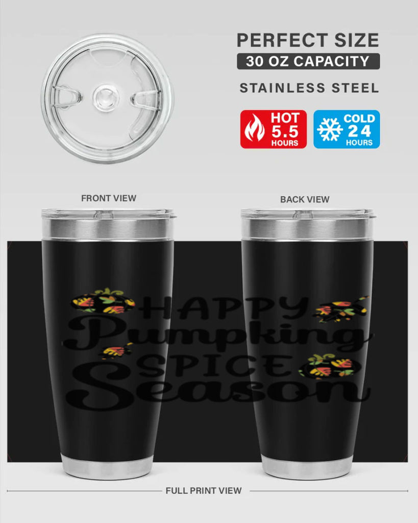 Happypumpkinspiceseason 258#- fall- Tumbler