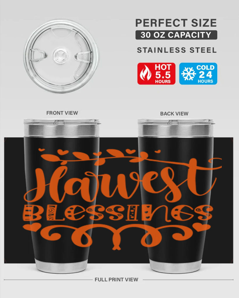 Harvest Blessings 266#- fall- Tumbler