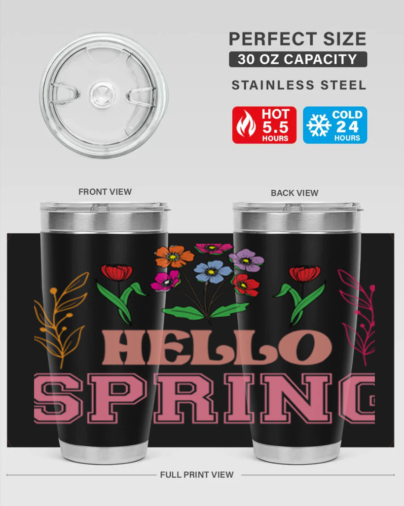 Hello Spring  234#- spring- Tumbler
