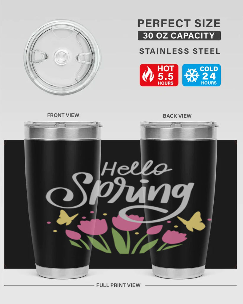 Hello spring214#- spring- Tumbler