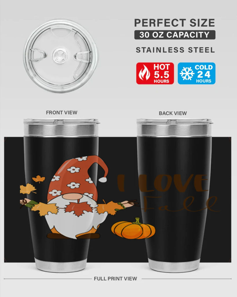 ILoveFallGnome 344#- fall- Tumbler