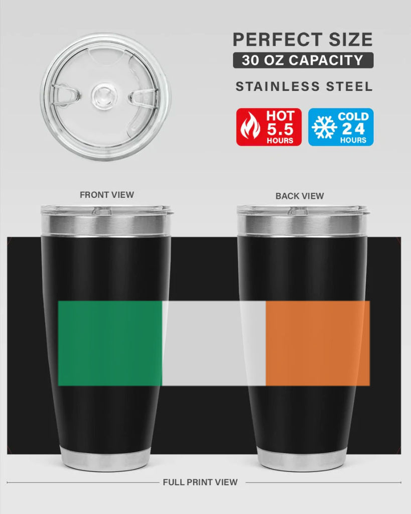 Ireland 117#- world flags- Tumbler