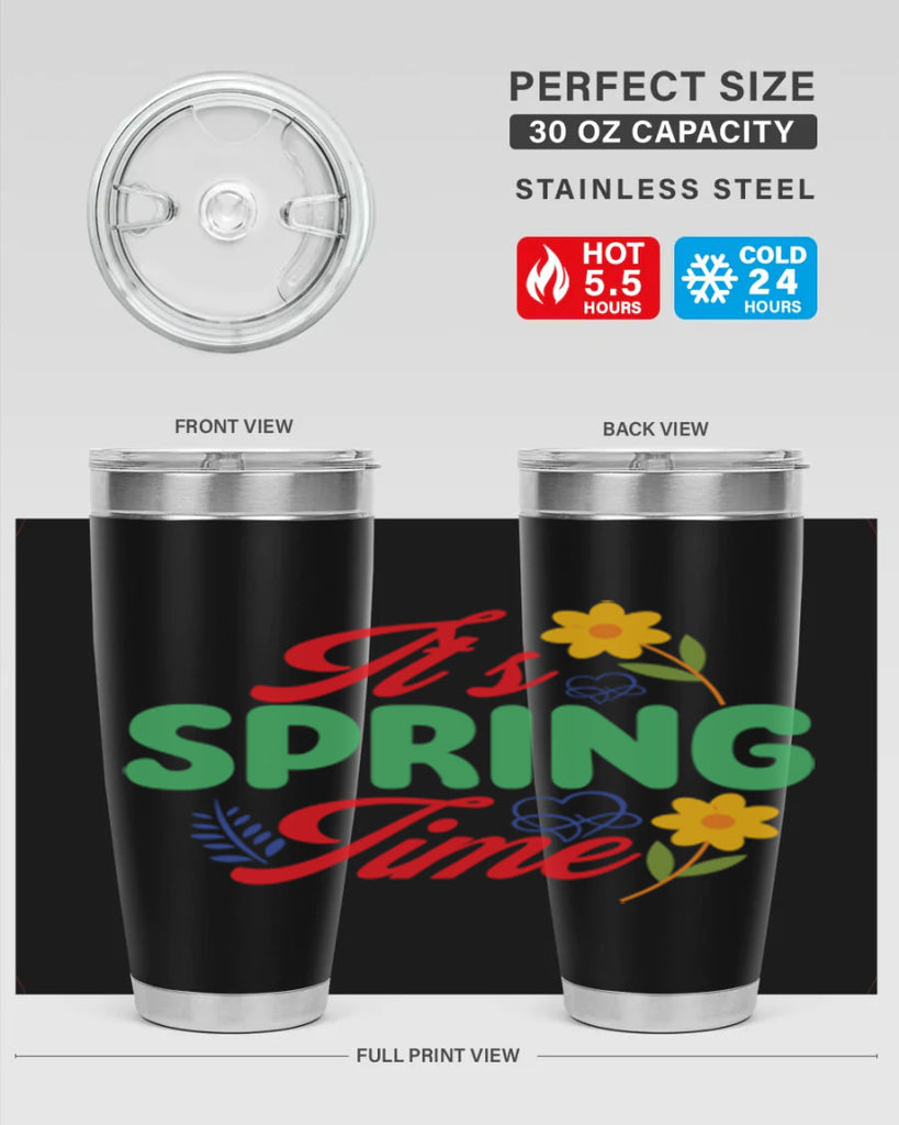 It's Spring Time 277#- spring- Tumbler