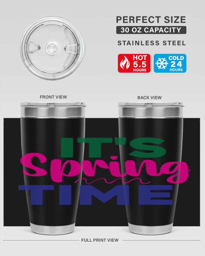 It's Spring Time 278#- spring- Tumbler
