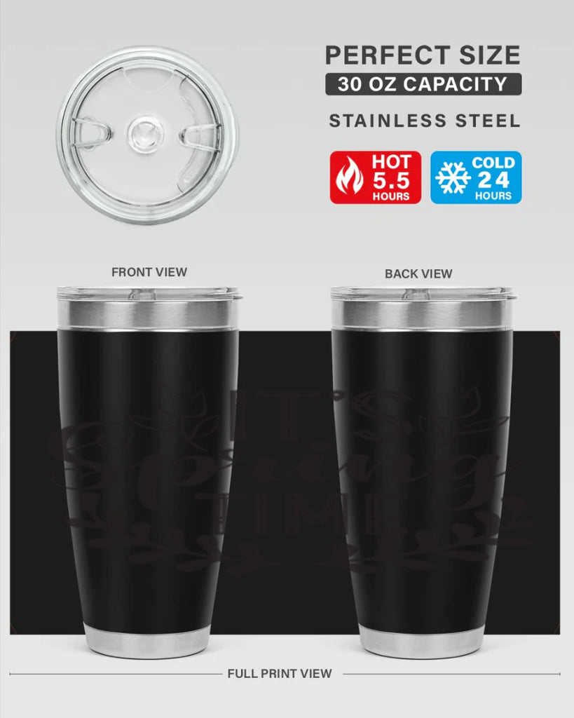 It's spring time281#- spring- Tumbler