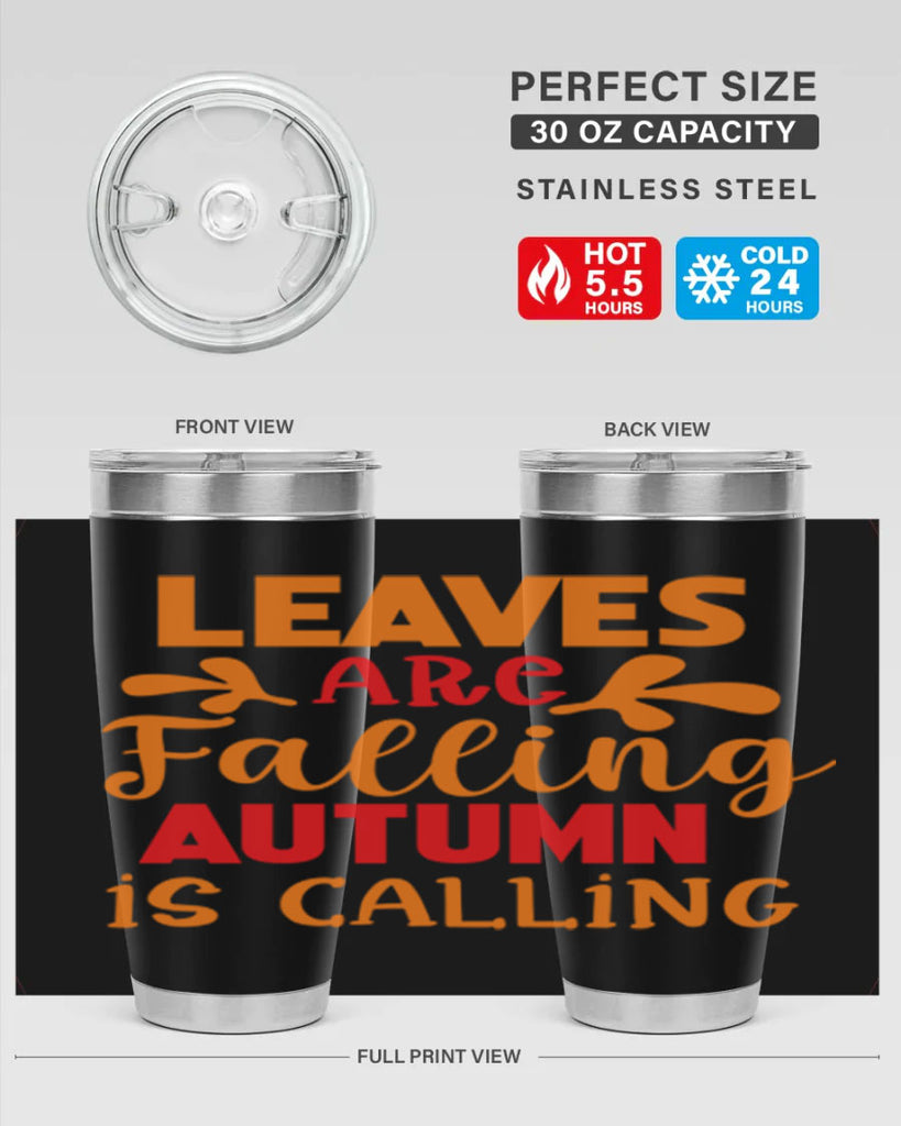 LeavesAreFallingAutumnis 394#- fall- Tumbler