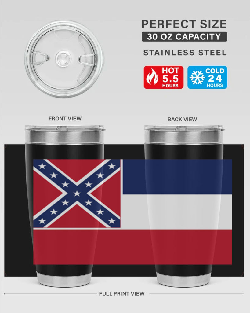 Mississippi 28#- Us Flags- Tumbler