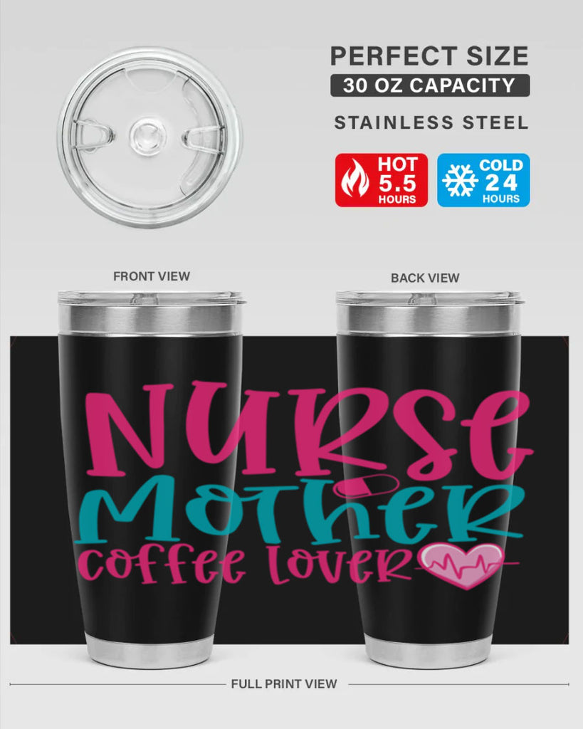 Nurse Mother Coffee Lover Style Style 99#- nurse- tumbler