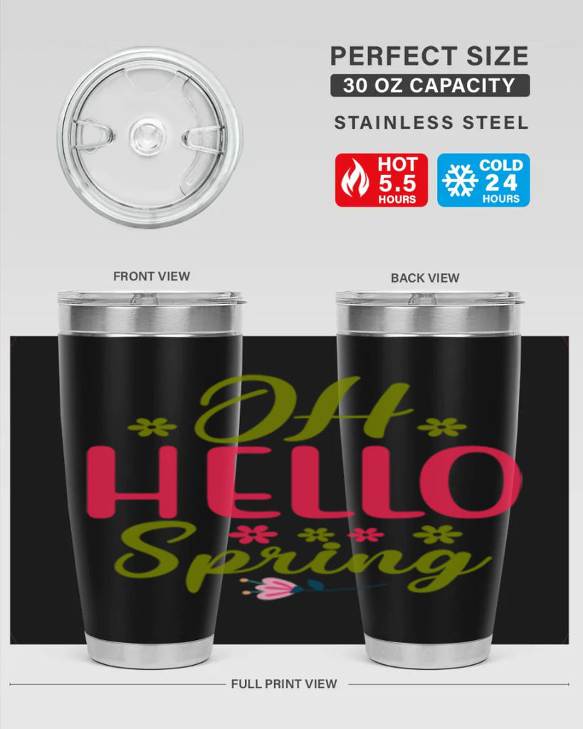 Oh Hello Spring 360#- spring- Tumbler