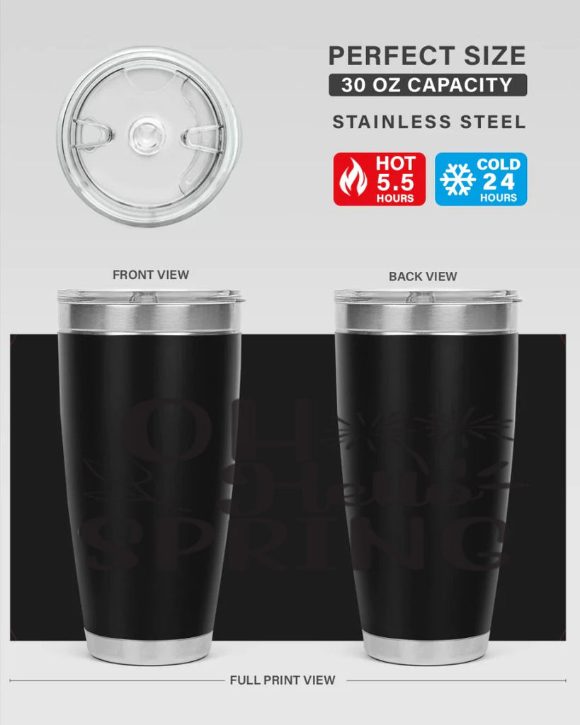 Oh hello spring 358#- spring- Tumbler