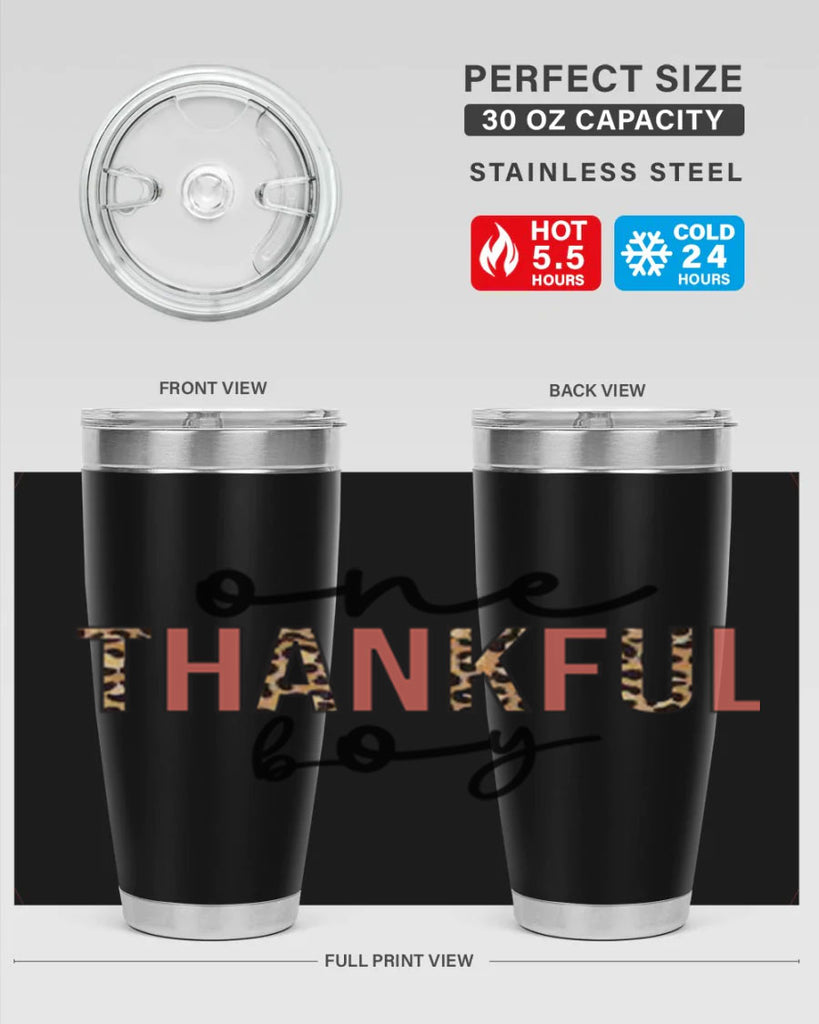 One thankful boy 462#- fall- Tumbler