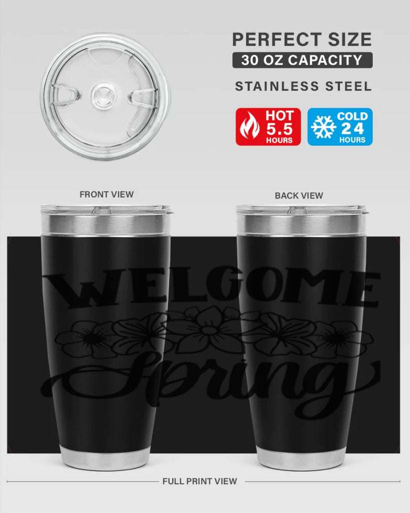 PNG_Welcome Spring396#- spring- Tumbler