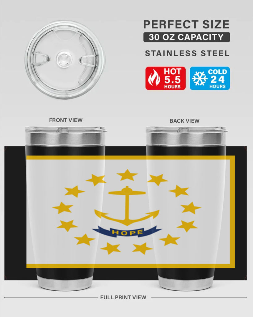 Rhode Island 13#- Us Flags- Tumbler