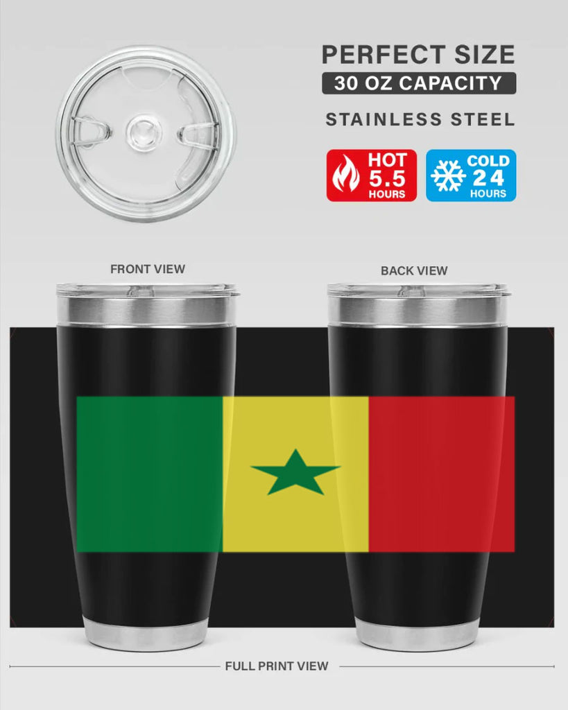 Senegal 45#- world flags- Tumbler