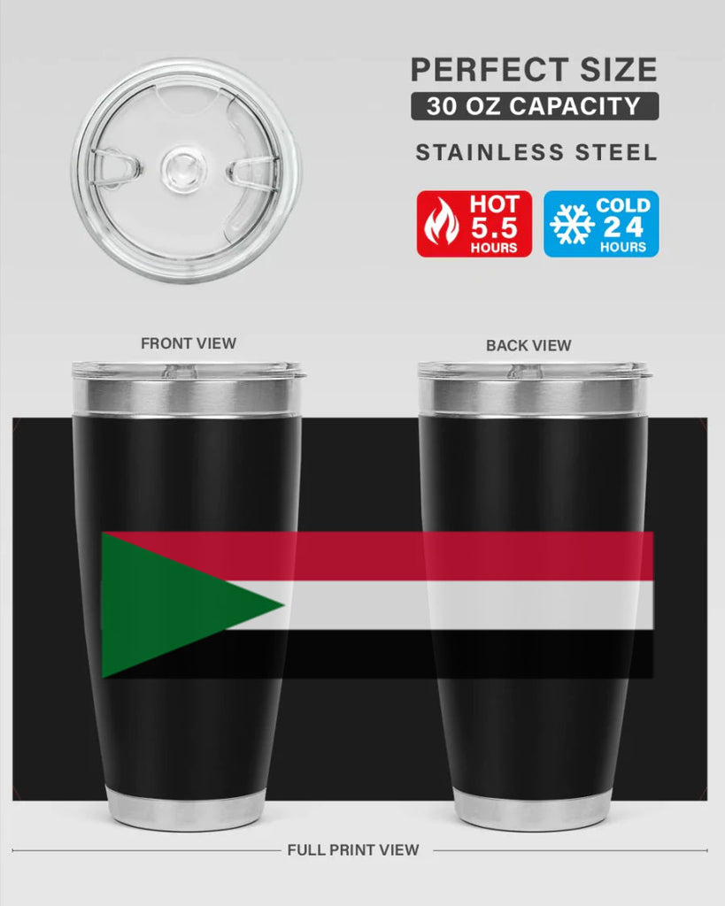 Sudan 31#- world flags- Tumbler
