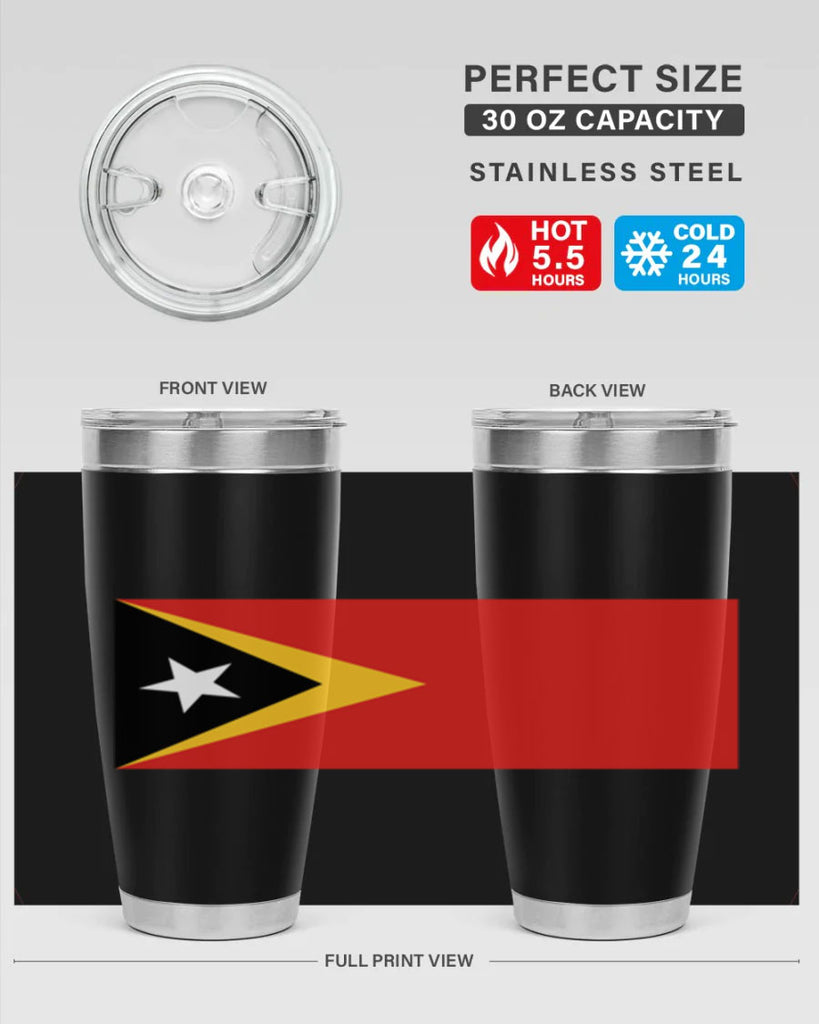 TimorLeste 22#- world flags- Tumbler