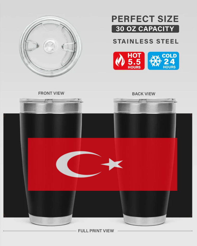 Turkey 17#- world flags- Tumbler