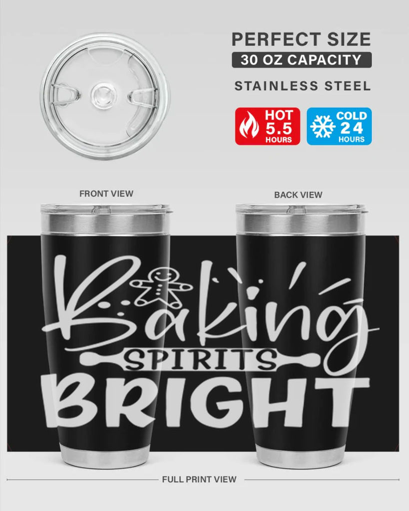 baking spirits bright 53#- kitchen- Tumbler