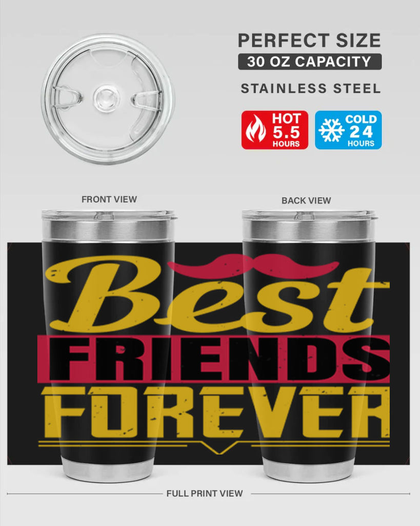 best friends forever 133#- fathers day- Tumbler