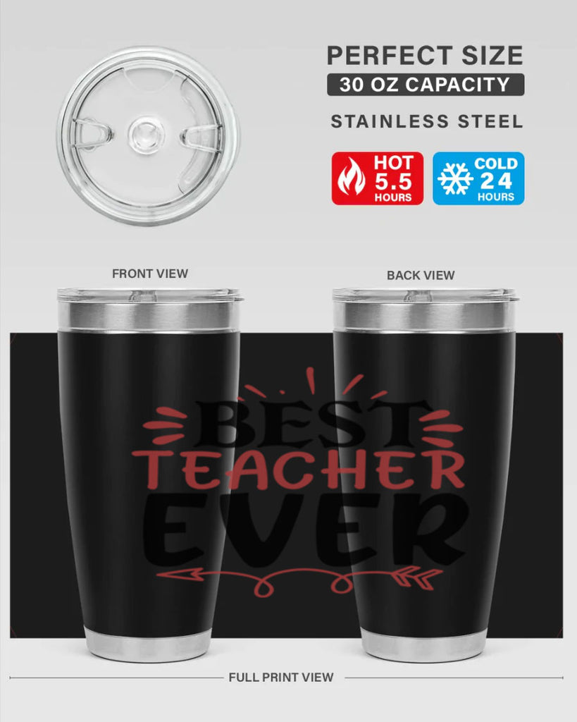 best teacher ever Style 189#- teacher- tumbler