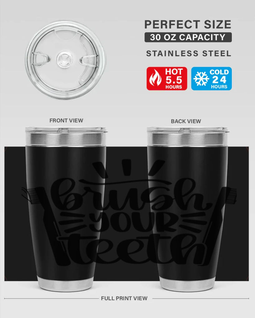 brush your teeth 44#- bathroom- Tumbler