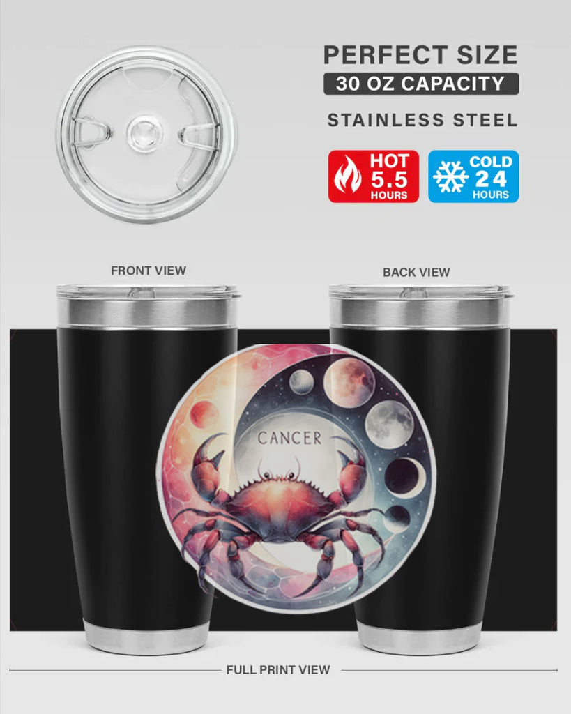 cancer 166#- zodiac- Tumbler
