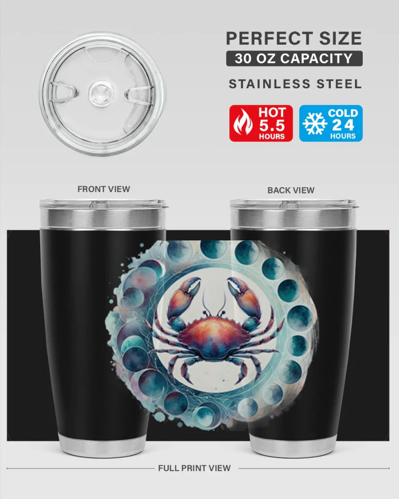 cancer 179#- zodiac- Tumbler