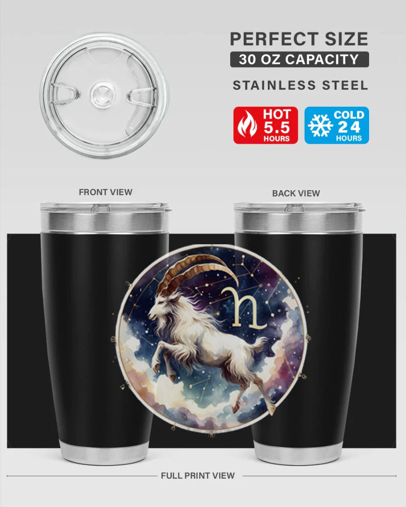 capricorn 211#- zodiac- Tumbler