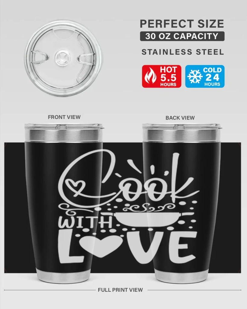 cook with love 44#- kitchen- Tumbler