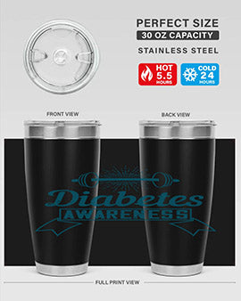 diabetes awareness Style 3#- diabetes- Tumbler