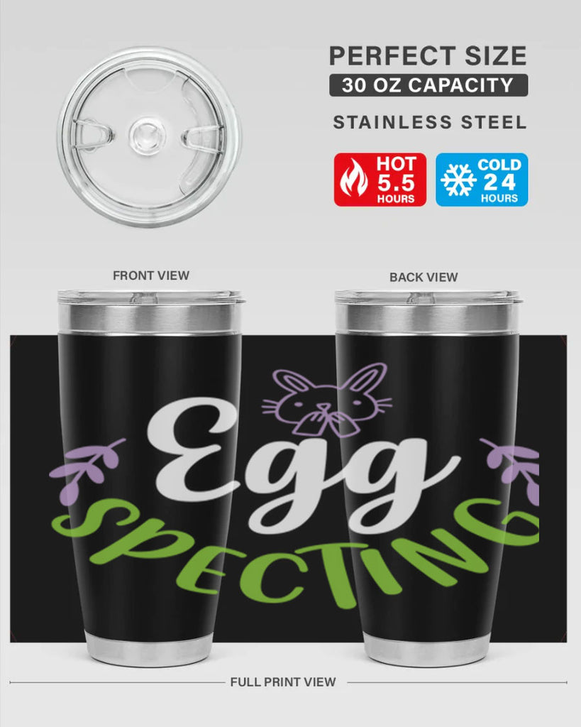 egg spectingggg 85#- easter- Tumbler