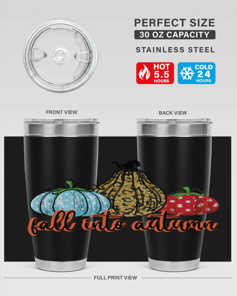 fall into autumn 105#- fall- Tumbler