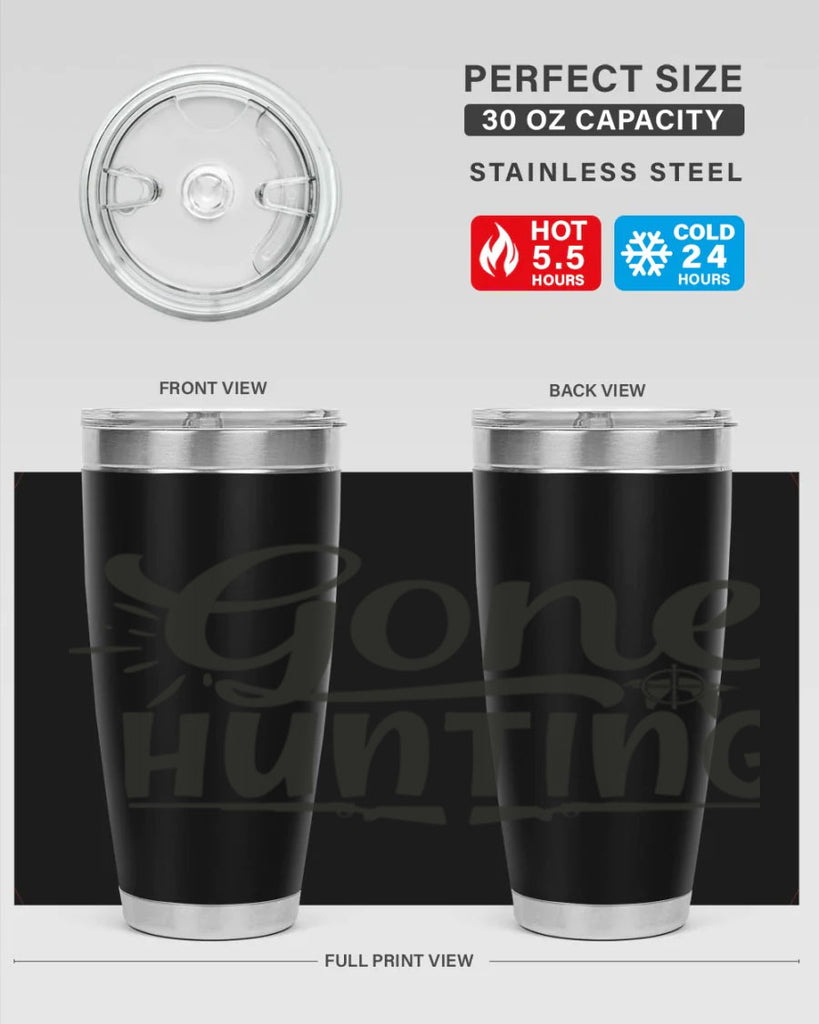 gone hunting 29#- hunting- Tumbler