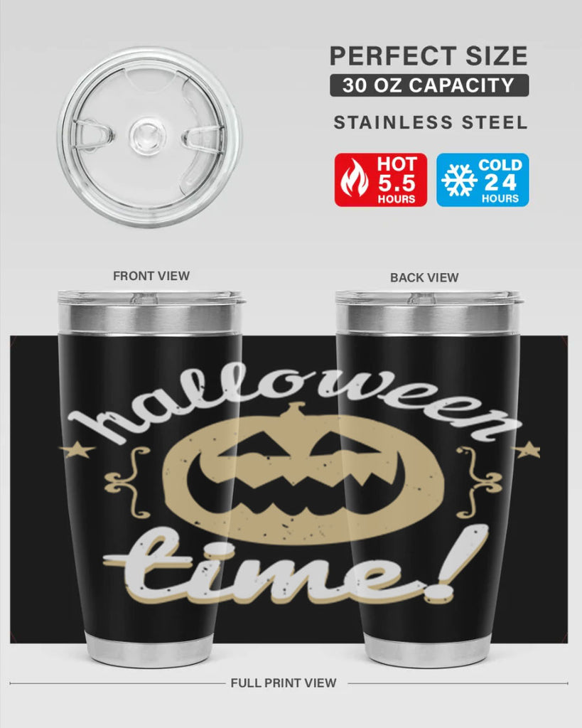 halloween time 157#- halloween- Tumbler