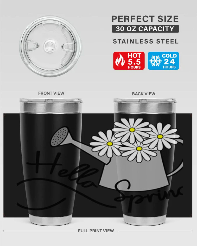 hello spring watering can208#- spring- Tumbler