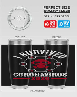 i survived coronavirus Style 32#- corona virus- Tumbler