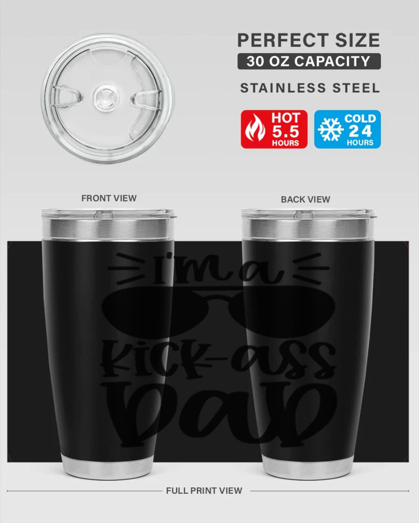 im a kickass dad 35#- fathers day- Tumbler