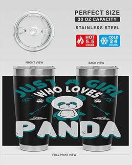 just a girl who loves panda 21#- Bears- Tumbler